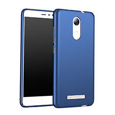 Carcasa Dura Plastico Rigida Mate M01 para Xiaomi Redmi Note 3 Azul