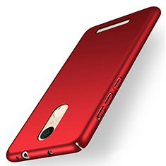 Carcasa Dura Plastico Rigida Mate M01 para Xiaomi Redmi Note 3 Pro Rojo
