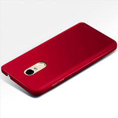 Carcasa Dura Plastico Rigida Mate M01 para Xiaomi Redmi Note 4 Rojo