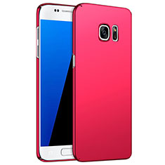 Carcasa Dura Plastico Rigida Mate M02 para Samsung Galaxy S7 G930F G930FD Rojo