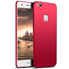 Carcasa Dura Plastico Rigida Mate M04 para Huawei P8 Lite (2017) Rojo