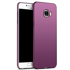 Carcasa Dura Plastico Rigida Mate M05 para Samsung Galaxy C7 SM-C7000 Morado