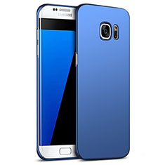 Carcasa Dura Plastico Rigida Mate M09 para Samsung Galaxy S7 Edge G935F Azul