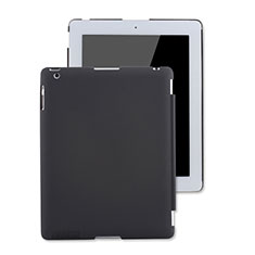 Carcasa Dura Plastico Rigida Mate para Apple iPad 3 Negro