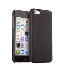 Carcasa Dura Plastico Rigida Mate para Apple iPhone 5C Negro