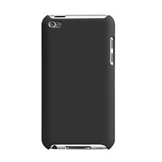 Carcasa Dura Plastico Rigida Mate para Apple iPod Touch 4 Negro