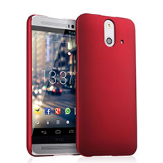 Carcasa Dura Plastico Rigida Mate para HTC One E8 Rojo