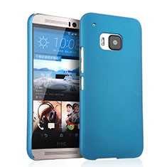 Carcasa Dura Plastico Rigida Mate para HTC One M9 Azul Cielo