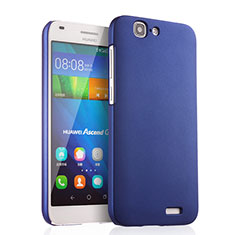 Carcasa Dura Plastico Rigida Mate para Huawei Ascend G7 Azul