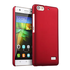Carcasa Dura Plastico Rigida Mate para Huawei G Play Mini Rojo