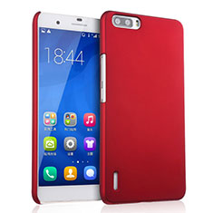 Carcasa Dura Plastico Rigida Mate para Huawei Honor 6 Plus Rojo