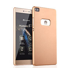 Carcasa Dura Plastico Rigida Mate para Huawei P8 Oro