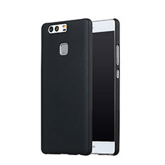 Carcasa Dura Plastico Rigida Mate para Huawei P9 Negro