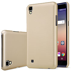 Carcasa Dura Plastico Rigida Mate para LG X Power Oro