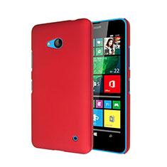 Carcasa Dura Plastico Rigida Mate para Microsoft Lumia 640 Rojo