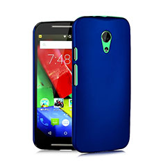 Carcasa Dura Plastico Rigida Mate para Motorola Moto G (2nd Gen) Azul