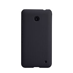 Carcasa Dura Plastico Rigida Mate para Nokia Lumia 630 Negro