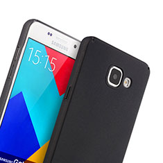 Carcasa Dura Plastico Rigida Mate para Samsung Galaxy A5 (2016) SM-A510F Negro