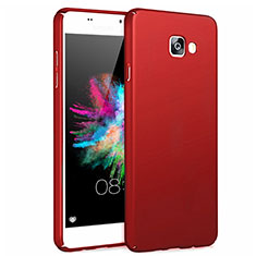 Carcasa Dura Plastico Rigida Mate para Samsung Galaxy A5 (2017) SM-A520F Rojo