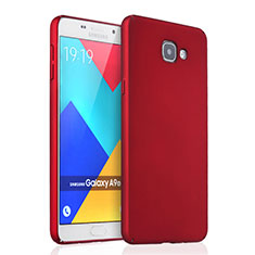 Carcasa Dura Plastico Rigida Mate para Samsung Galaxy A9 Pro (2016) SM-A9100 Rojo