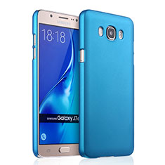 Carcasa Dura Plastico Rigida Mate para Samsung Galaxy J7 (2016) J710F J710FN Azul Cielo
