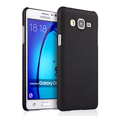 Carcasa Dura Plastico Rigida Mate para Samsung Galaxy On5 G550FY Negro