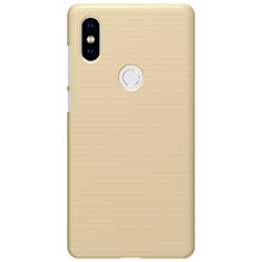 Carcasa Dura Plastico Rigida Perforada para Xiaomi Mi Mix 2S Oro