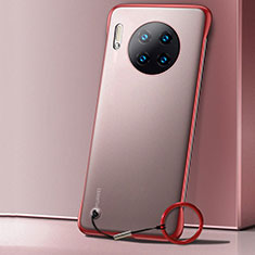 Carcasa Dura Ultrafina Transparente Funda Mate para Huawei Mate 30 5G Rojo