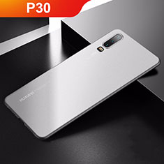 Carcasa Dura Ultrafina Transparente Funda Mate para Huawei P30 Blanco