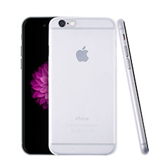 Carcasa Dura Ultrafina Transparente Mate para Apple iPhone 6 Blanco