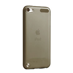 Carcasa Dura Ultrafina Transparente Mate para Apple iPod Touch 5 Gris