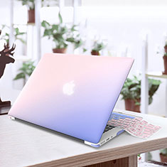Carcasa Dura Ultrafina Transparente Mate para Apple MacBook Air 13.3 pulgadas (2018) Azul