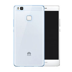 Carcasa Gel Ultrafina Transparente para Huawei G9 Lite Azul