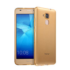 Carcasa Gel Ultrafina Transparente para Huawei Honor 5C Oro