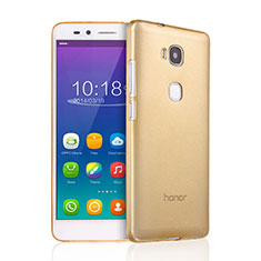 Carcasa Gel Ultrafina Transparente para Huawei Honor Play 5X Oro