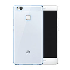 Carcasa Gel Ultrafina Transparente para Huawei P9 Lite Azul