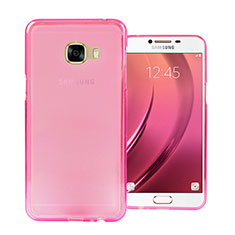Carcasa Gel Ultrafina Transparente para Samsung Galaxy C7 SM-C7000 Rosa