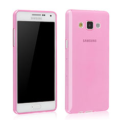 Carcasa Gel Ultrafina Transparente para Samsung Galaxy Grand 3 G7200 Rosa