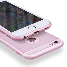 Carcasa Lujo Marco de Aluminio para Apple iPhone 6 Rosa