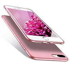 Carcasa Silicona Goma Gel para Apple iPhone 7 Plus Rosa