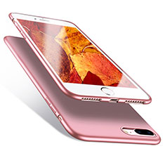 Carcasa Silicona Goma Gel para Apple iPhone 8 Plus Rosa