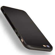 Carcasa Silicona Goma para Apple iPhone 6S Plus Negro