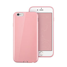 Carcasa Silicona Goma para Apple iPhone 6S Plus Rosa