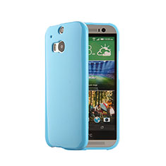 Carcasa Silicona Goma para HTC One M8 Azul