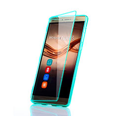 Carcasa Silicona Transparente Cubre Entero para Huawei Honor Note 8 Verde