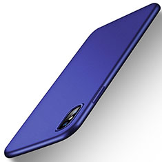 Carcasa Silicona Ultrafina Goma para Apple iPhone X Azul
