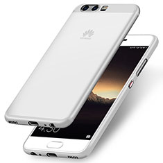 Carcasa Silicona Ultrafina Goma para Huawei P10 Blanco