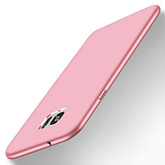 Carcasa Silicona Ultrafina Goma R03 para Samsung Galaxy S7 Edge G935F Oro Rosa