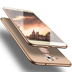 Carcasa Silicona Ultrafina Goma S02 para Huawei G9 Plus Oro