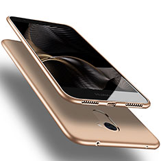 Carcasa Silicona Ultrafina Goma S03 para Huawei Enjoy 7 Plus Oro